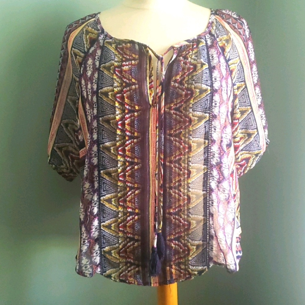 Colorful top, blouse